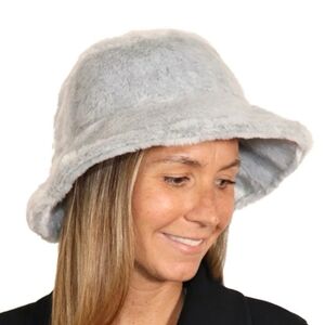 Sprigs Faux Fur Bucket Hat